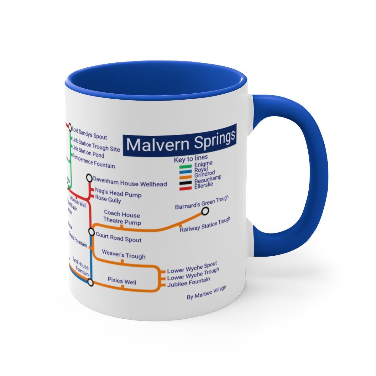 Malvern Springs Metro Mug: Explore the Waters of Worcestershire