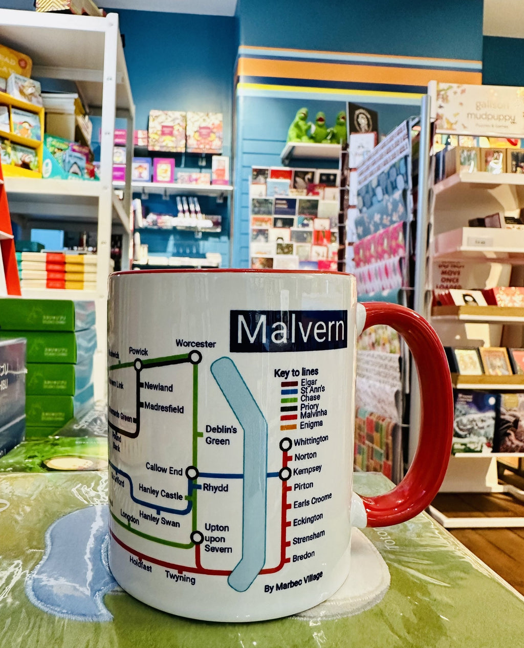 Malvern Metro Mug: Hills Journey Ceramic Coffee Cup