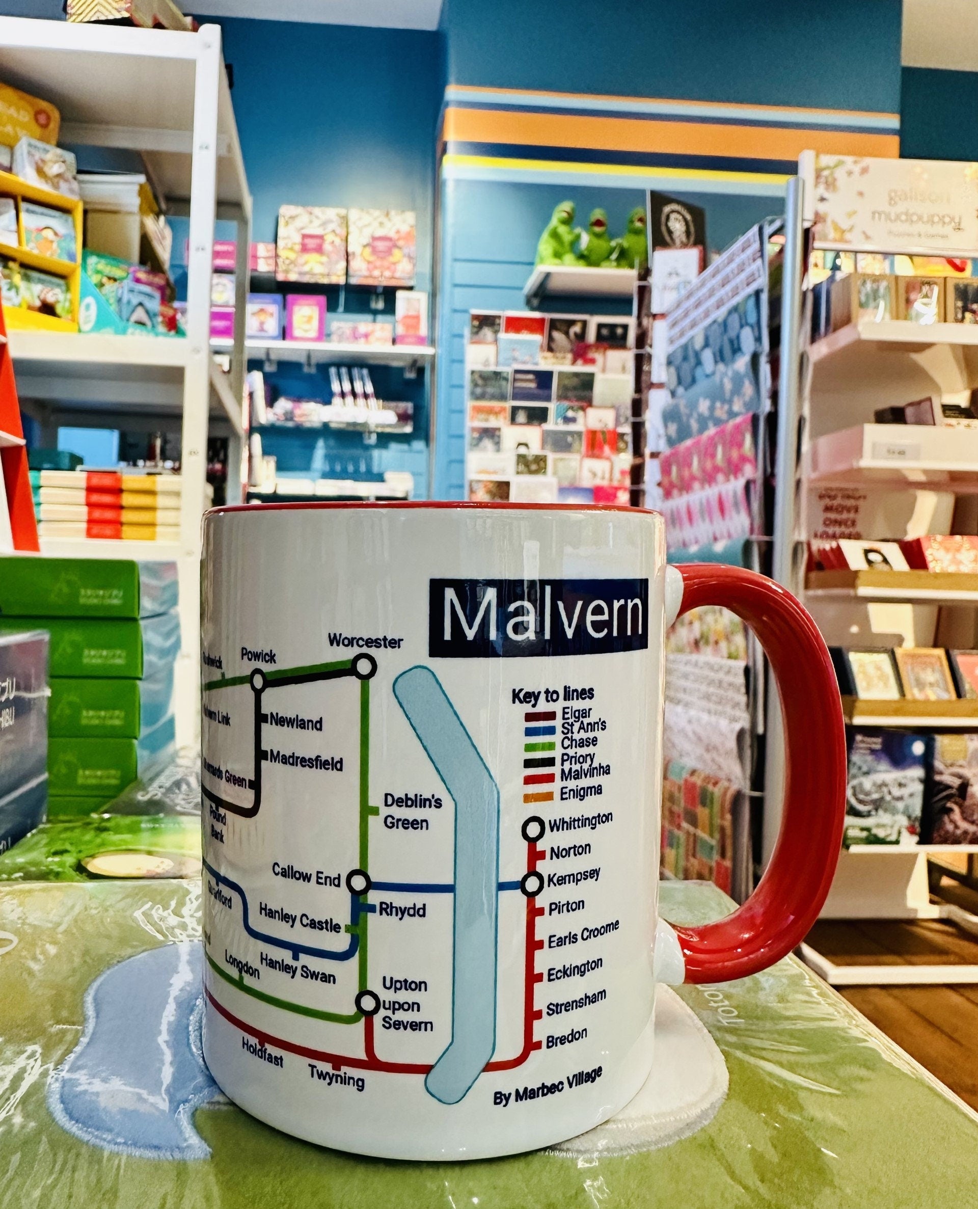 Malvern Metro Mug: Hills Journey Ceramic Coffee Cup