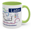 Latin Metro Mug: Classical Language Gift