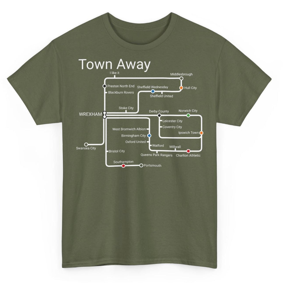 Wrexham Away T-Shirt: 25/26 Season Fan Apparel