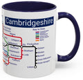 Cambridgeshire Metro Map Mug: Cambridge, Ely, St Neots