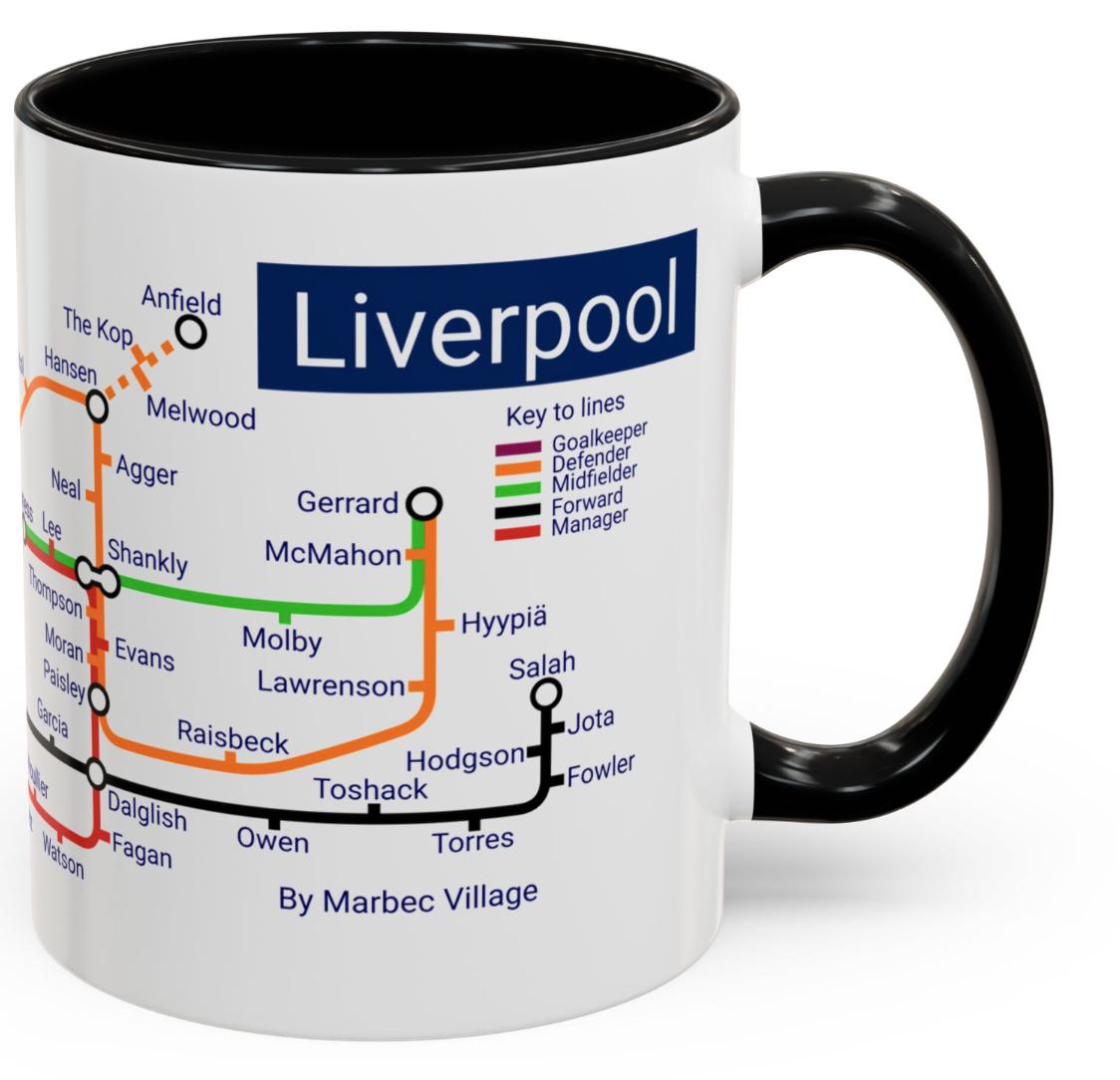 Liverpool Legends Mug: Anfield Football Fan Gift
