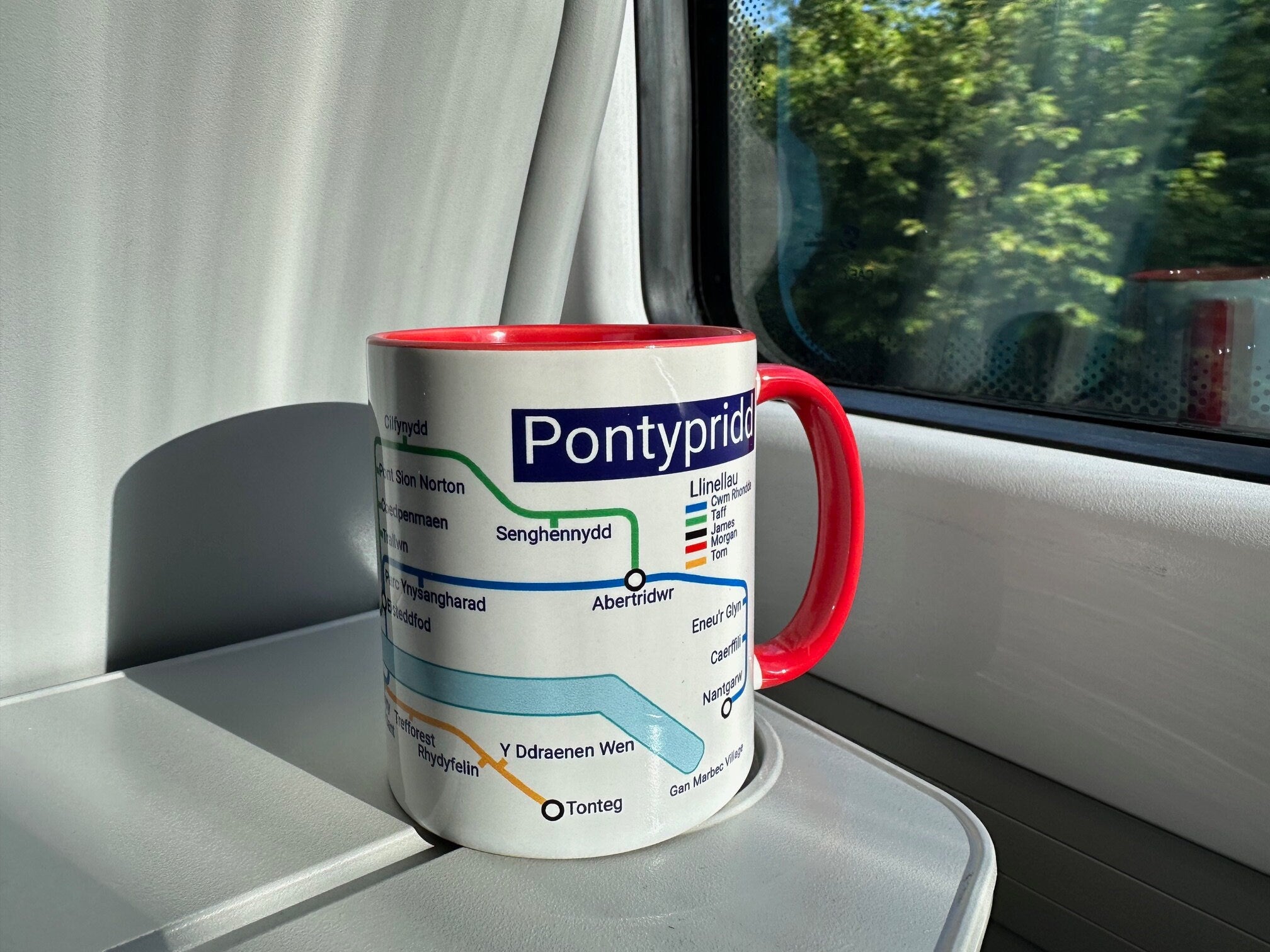 Pontypridd Metro Mug