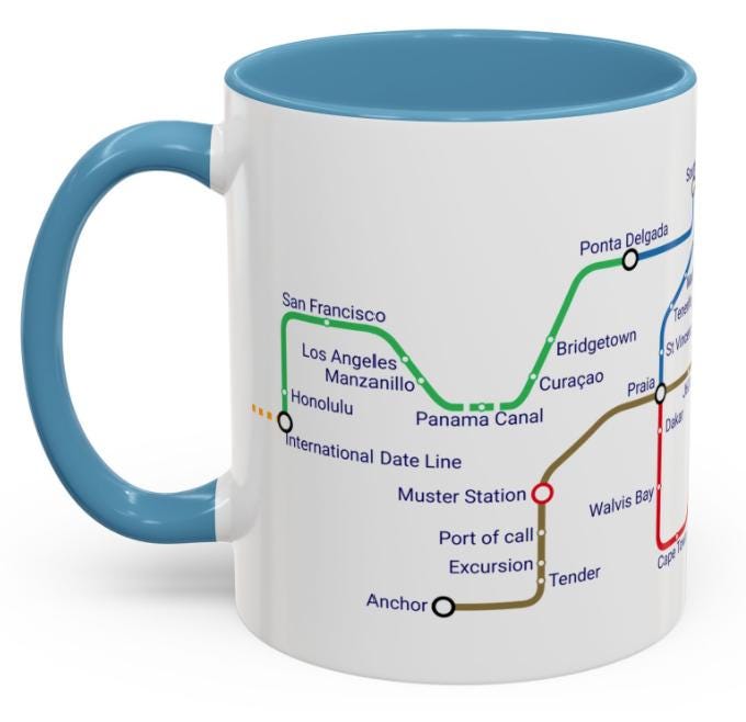 World Cruise 26 - Arcadia -  Metro Design - Limited Edition