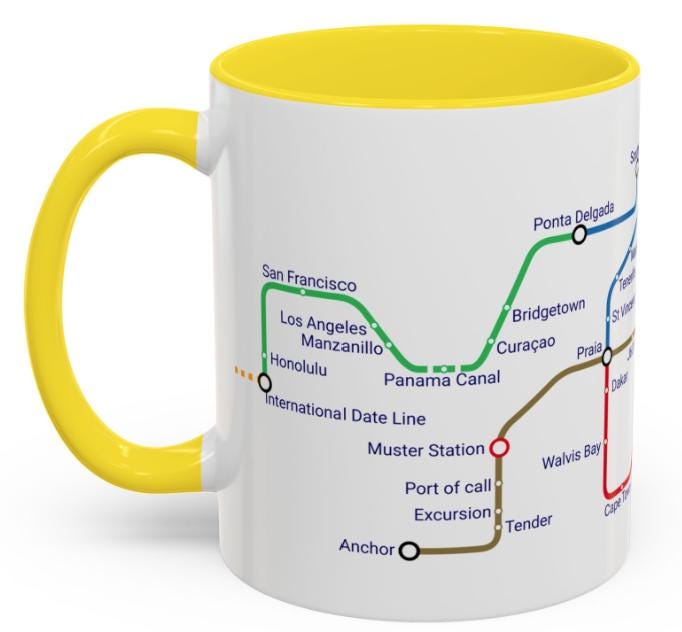 World Cruise 26 - Arcadia -  Metro Design - Limited Edition