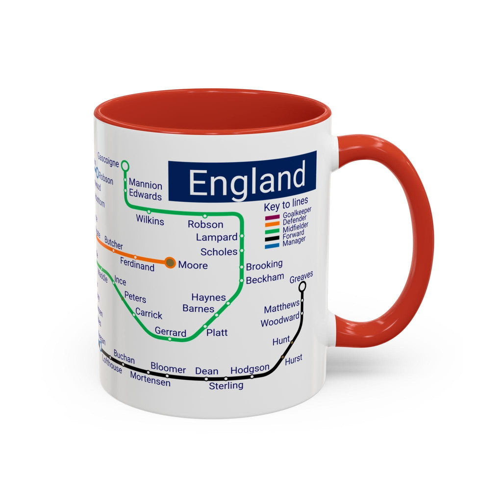England Metro Mug – Legends & Icons Edition