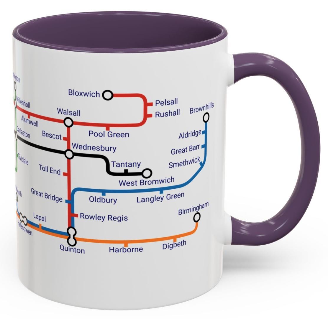 Black Country themed metro mug