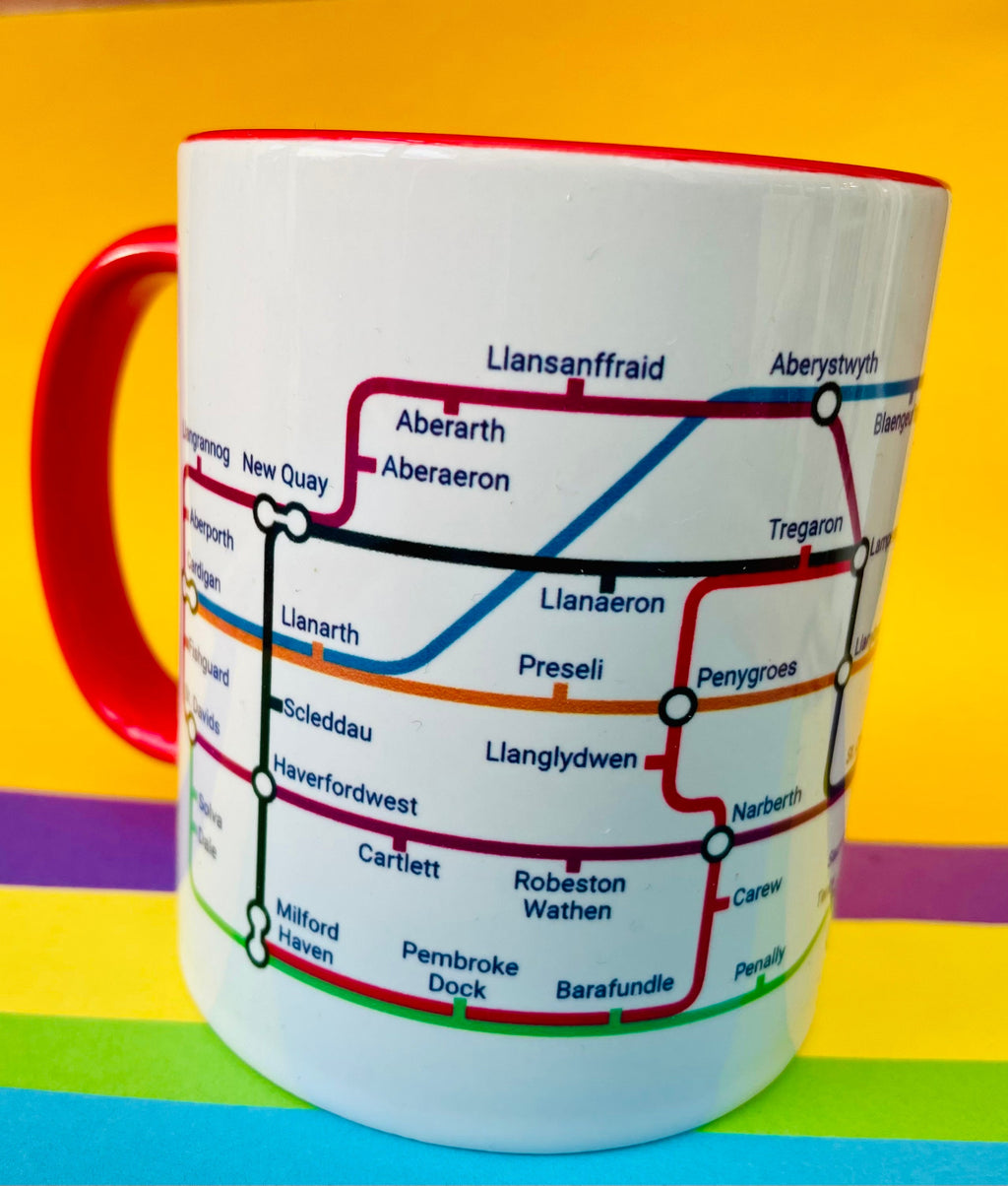 Mid Wales Metro Mug- available for departure today
