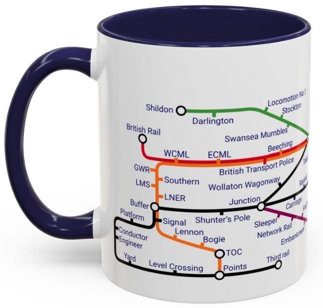 Railway 200 - Celebrate the history of the railway industry with our metro design.