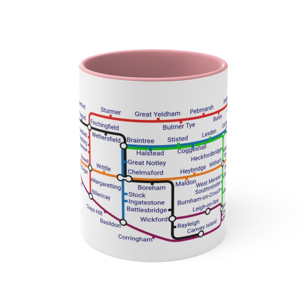 Essex Metro Mug: Colchester, Chelmsford, Leigh-on-Sea