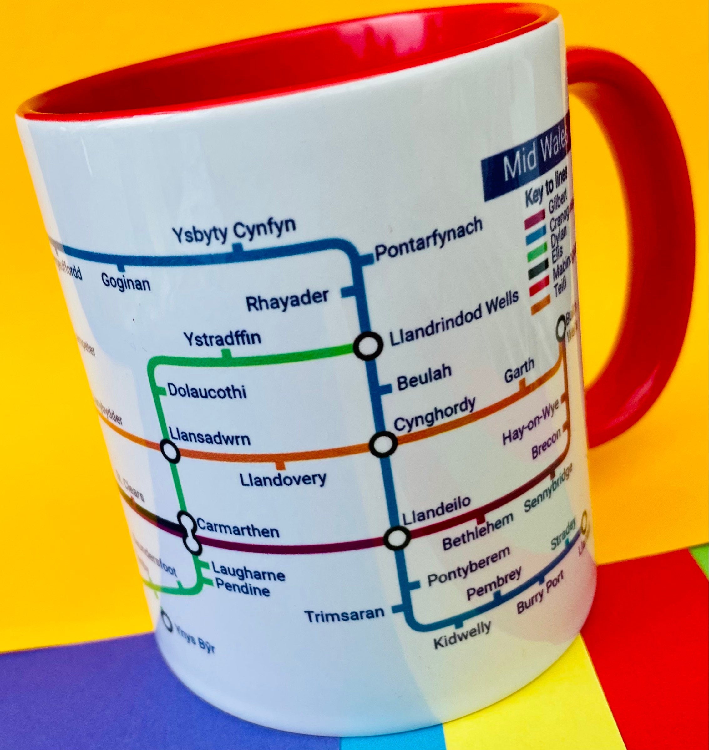 Mid Wales Metro Mug- available for departure today
