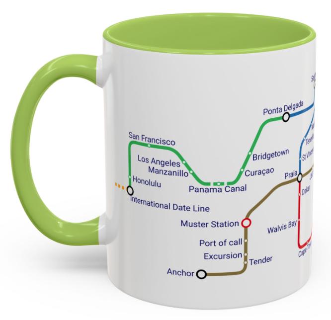 World Cruise 26 - Arcadia -  Metro Design - Limited Edition