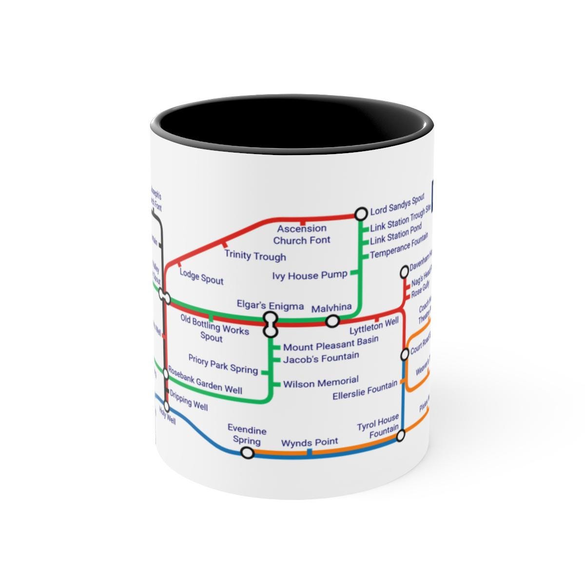Malvern Springs Metro Mug: Explore the Waters of Worcestershire
