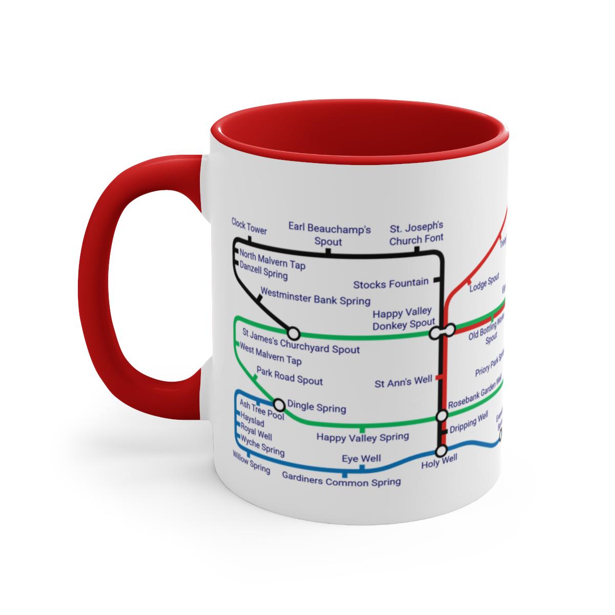 Malvern Springs Metro Mug: Explore the Waters of Worcestershire