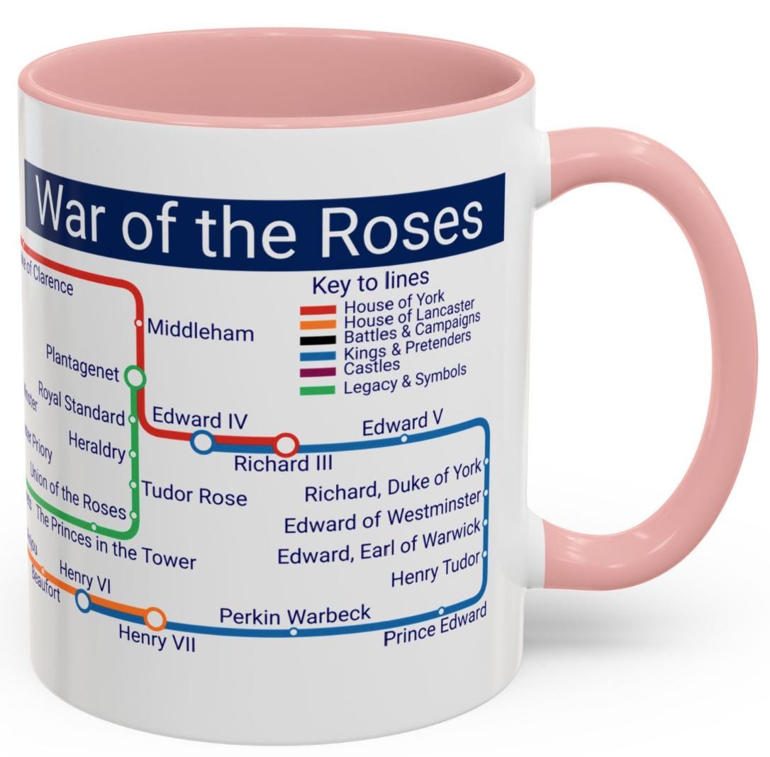 War of the Roses Metro Mug