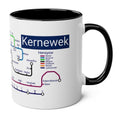 Kernewek Metro Mug: Cornish Language Learners Gift