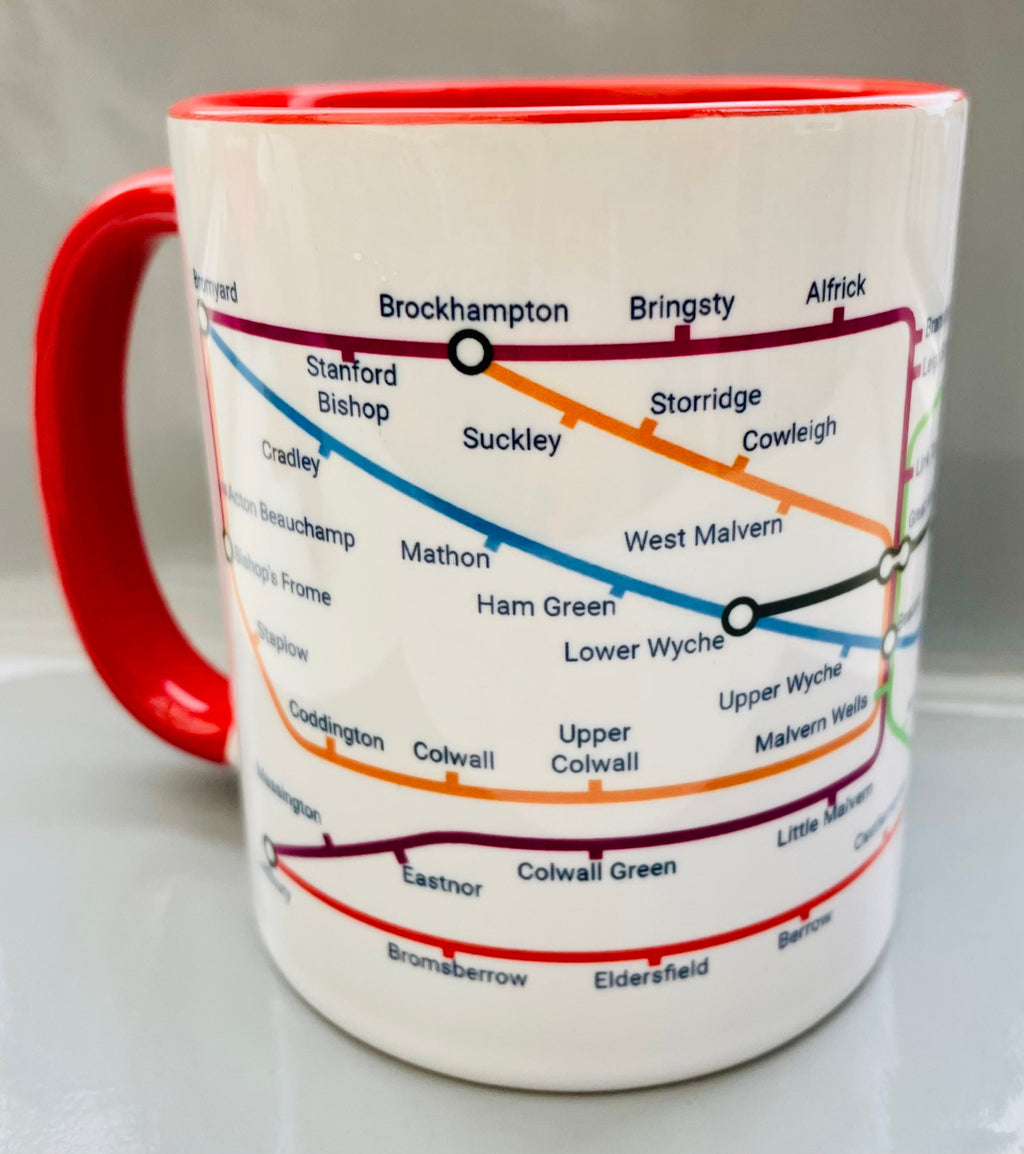Malvern Metro Mug: Hills Journey Ceramic Coffee Cup