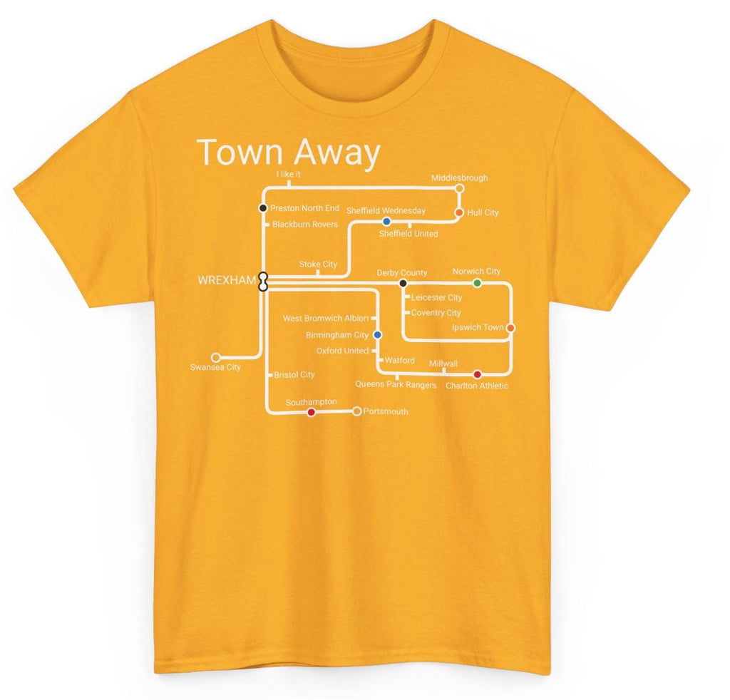 Wrexham Away T-Shirt: 25/26 Season Fan Apparel