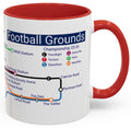 Championship Football Stadium Mug: Unique Fan Art Gift