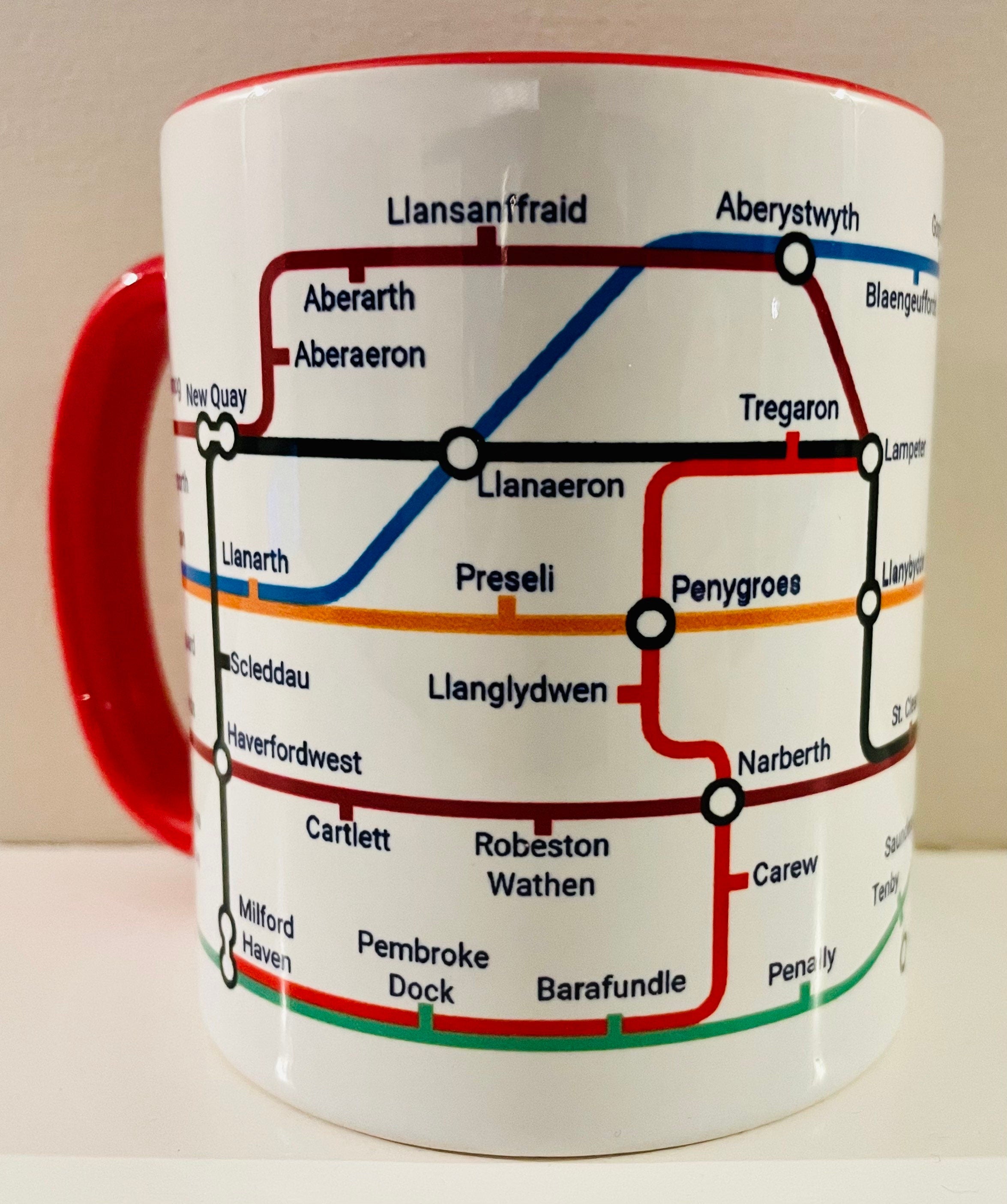 Mid Wales Metro Mug- available for departure today