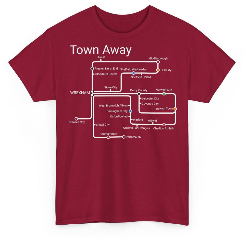 Wrexham Away T-Shirt: 25/26 Season Fan Apparel