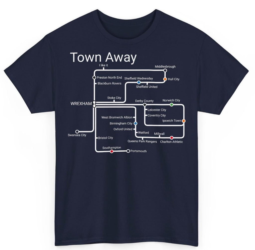 Wrexham Away T-Shirt: 25/26 Season Fan Apparel