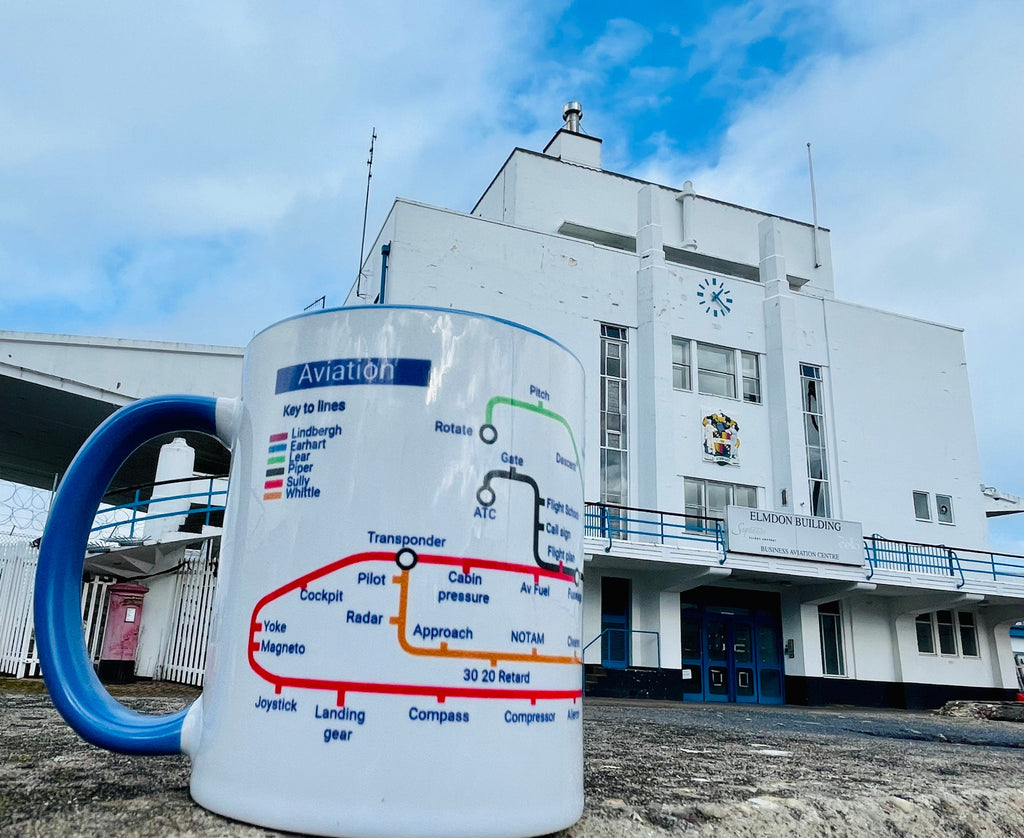 Aviation Metro Mug – AvGeek Gift, Airport Pilot Lingo