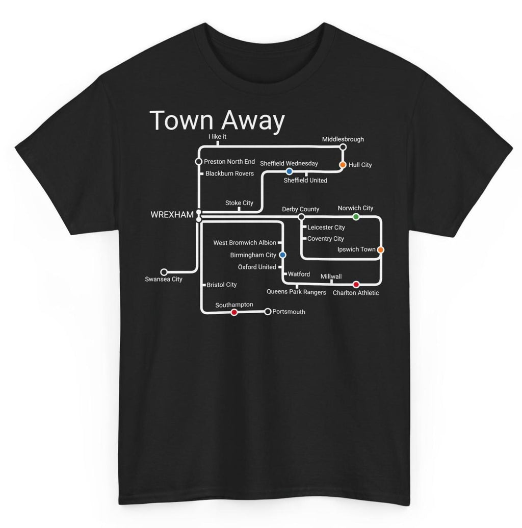 Wrexham Away T-Shirt: 25/26 Season Fan Apparel