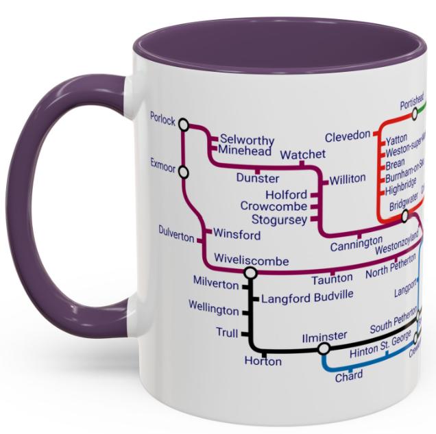 Somerset Metro Mug: 11oz Ceramic Coffee Cup