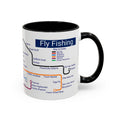 Fly Fishing Lures Metro Mug for Anglers