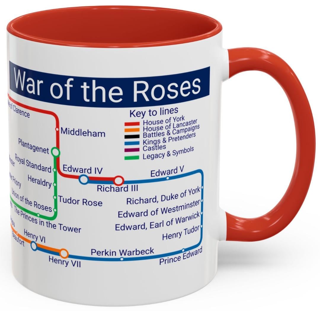 War of the Roses Metro Mug