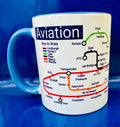 Aviation Metro Mug – AvGeek Gift, Airport Pilot Lingo