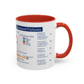 Liverpool 25/26 Season Fixtures Mug: Anfield Gift, Ceramic 11oz