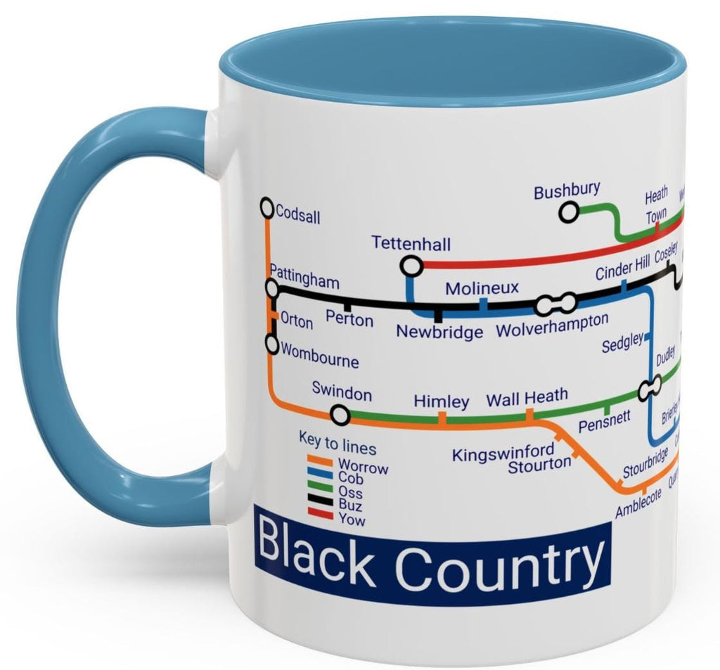 Black Country themed metro mug