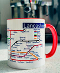 Lancashire Metro Mug: Unique Local Gift - Love Lancs