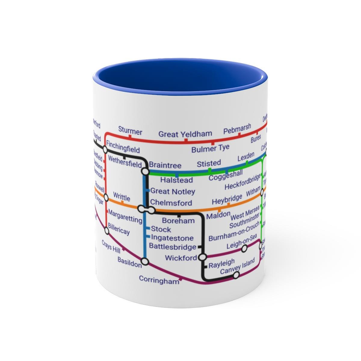 Essex Metro Mug: Colchester, Chelmsford, Leigh-on-Sea
