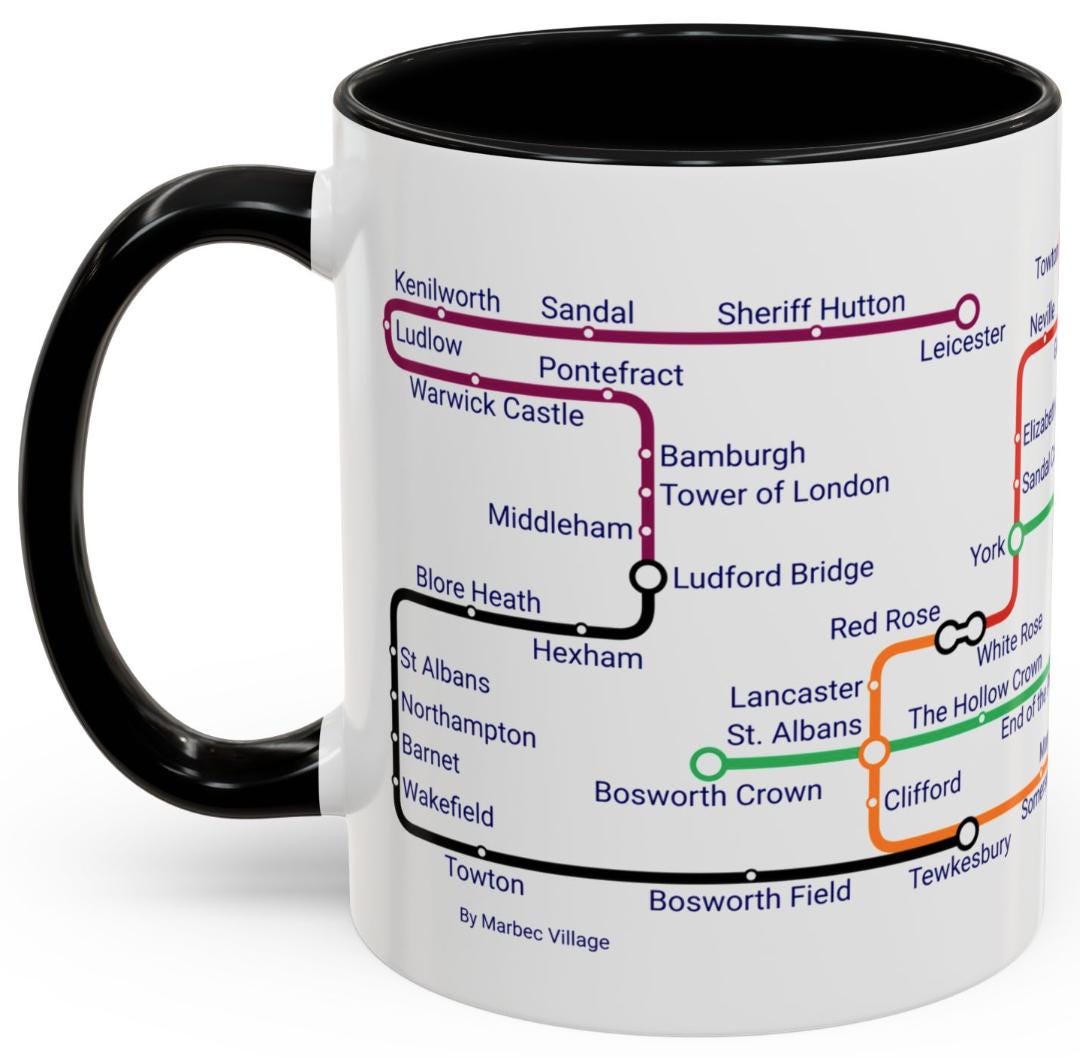 War of the Roses Metro Mug
