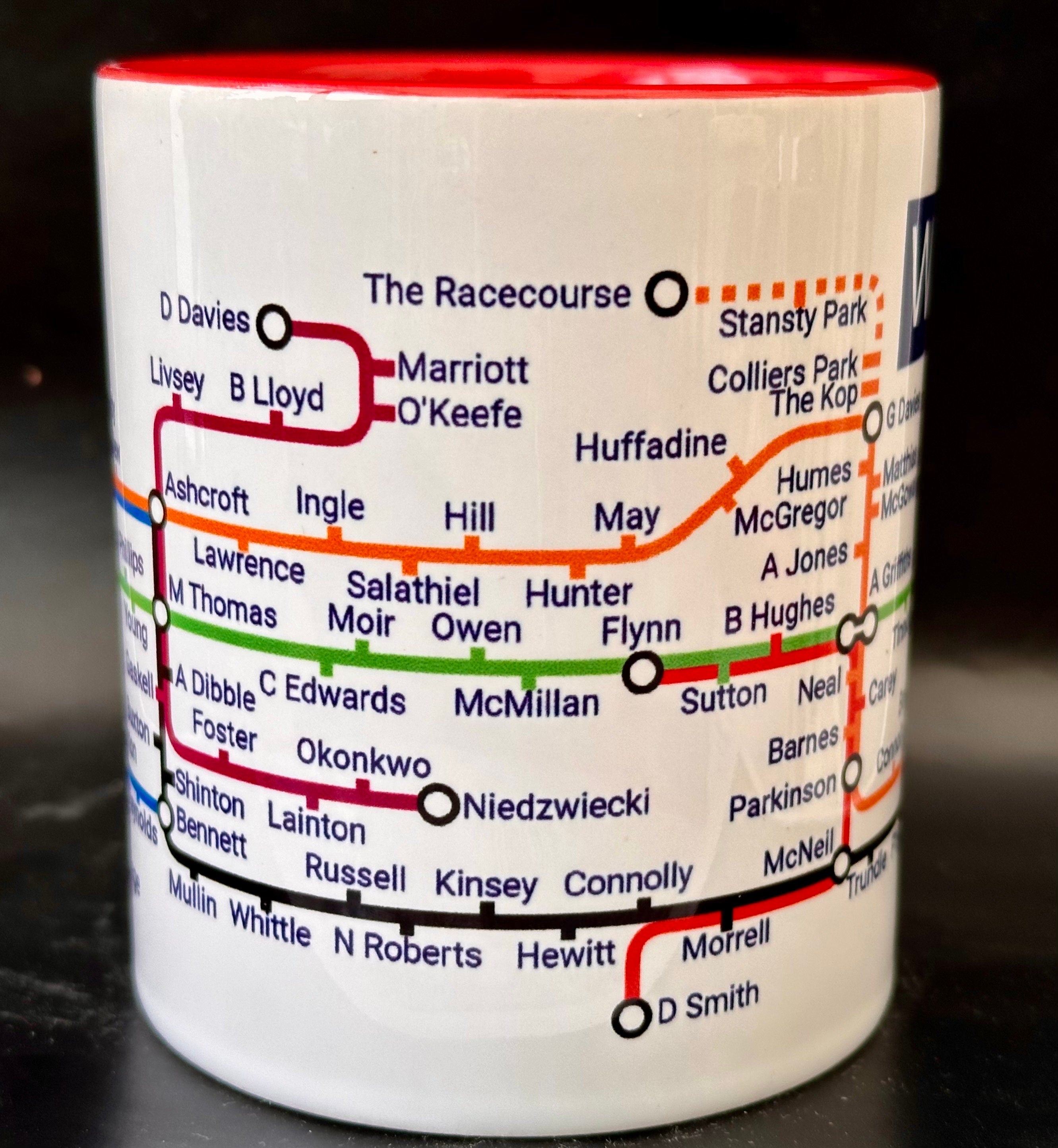 Wrexham Football Legends Mug: Racecourse Memories Fan Gift