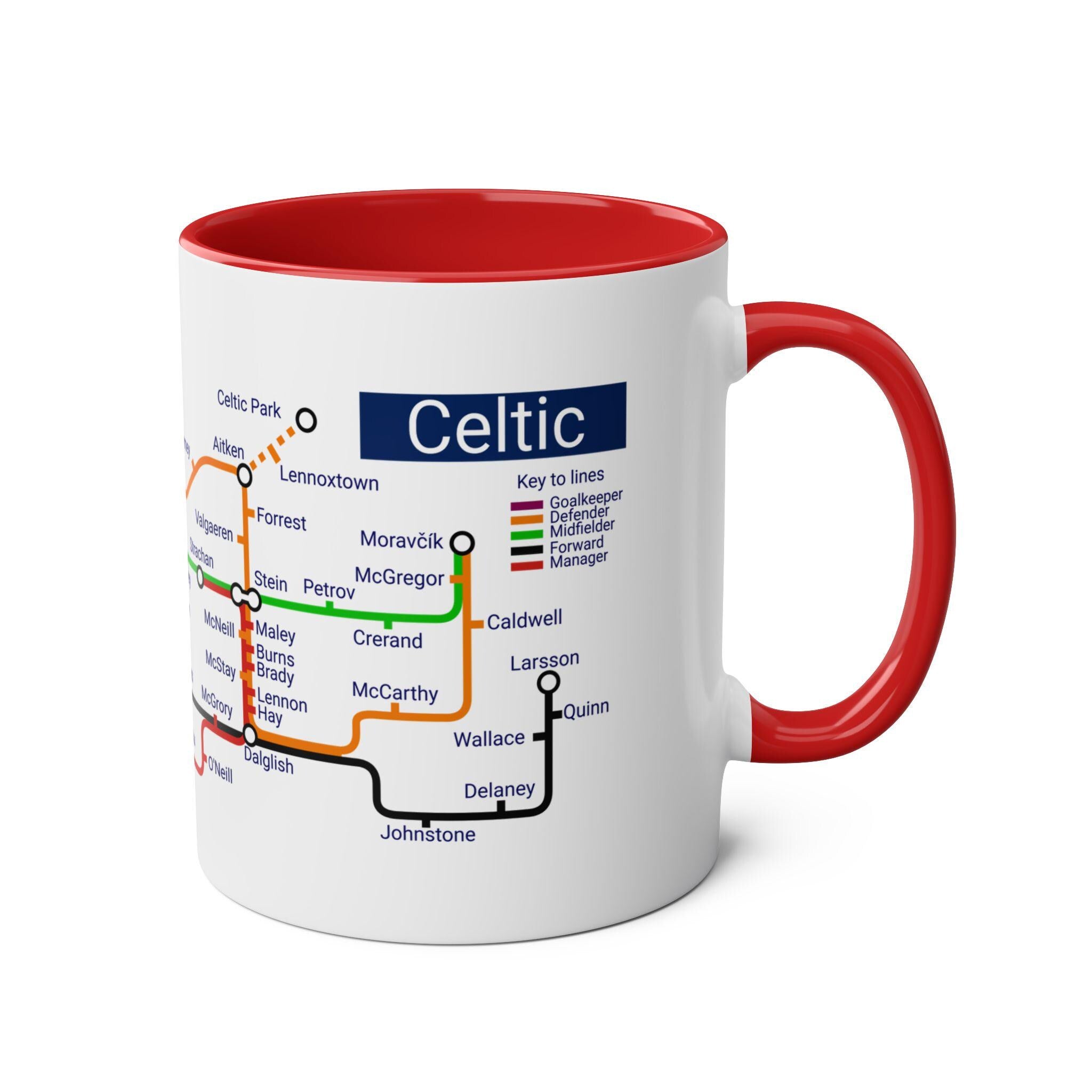 Celtic all time top players   - Football fan gift for Celtic memories