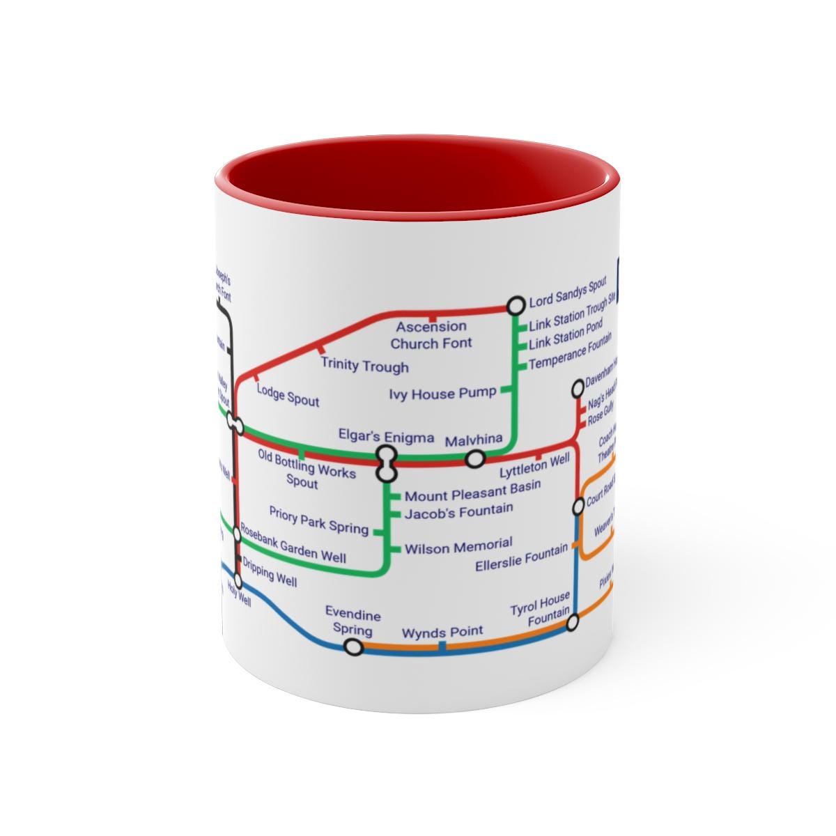 Malvern Springs Metro Mug: Explore the Waters of Worcestershire