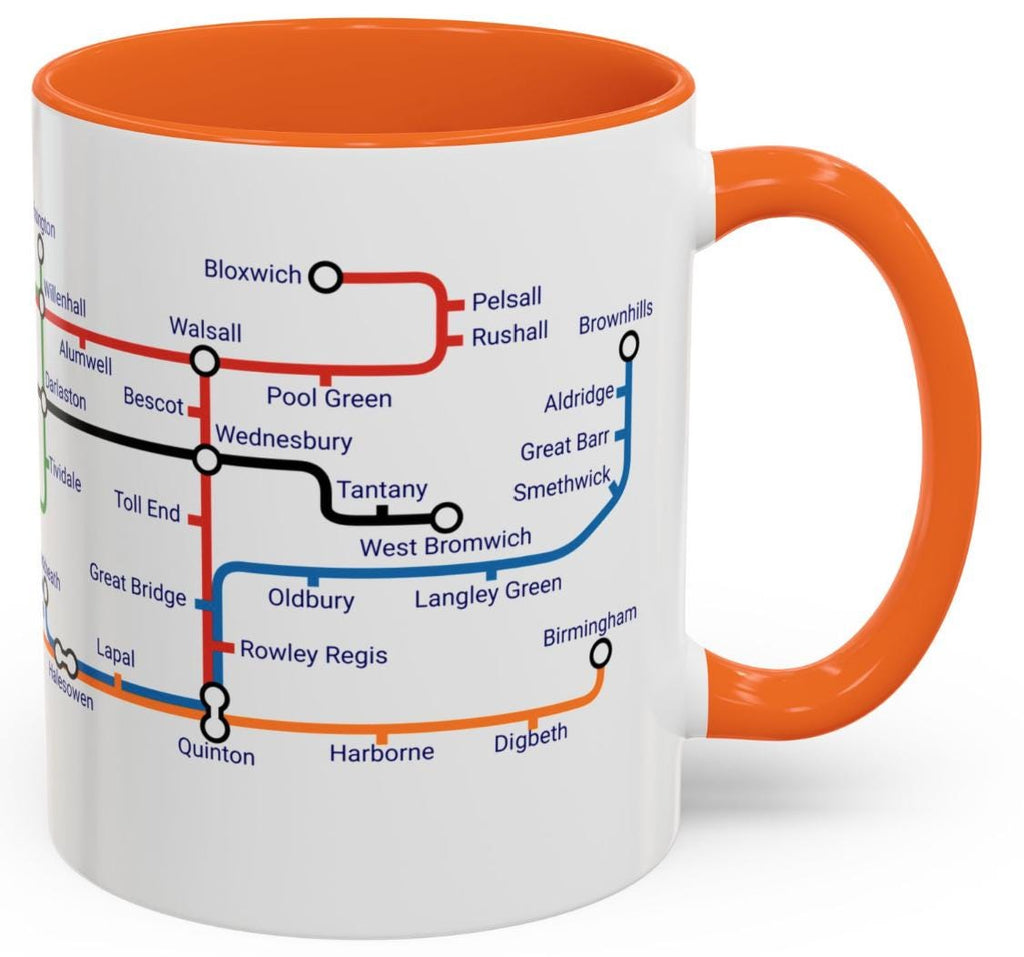 Black Country themed metro mug