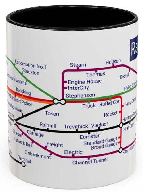 Railway 200 - Celebrate the history of the railway industry with our metro design.