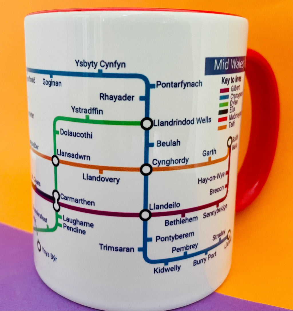 Mid Wales Metro Mug- available for departure today