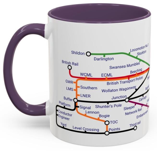 Railway 200 - Celebrate the history of the railway industry with our metro design.