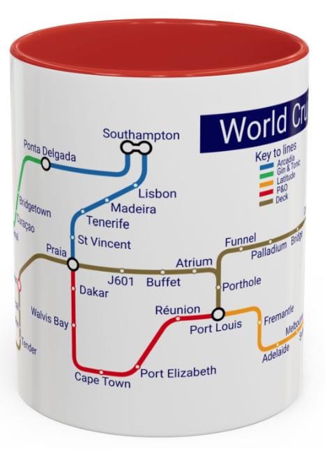 World Cruise 26 - Arcadia -  Metro Design - Limited Edition