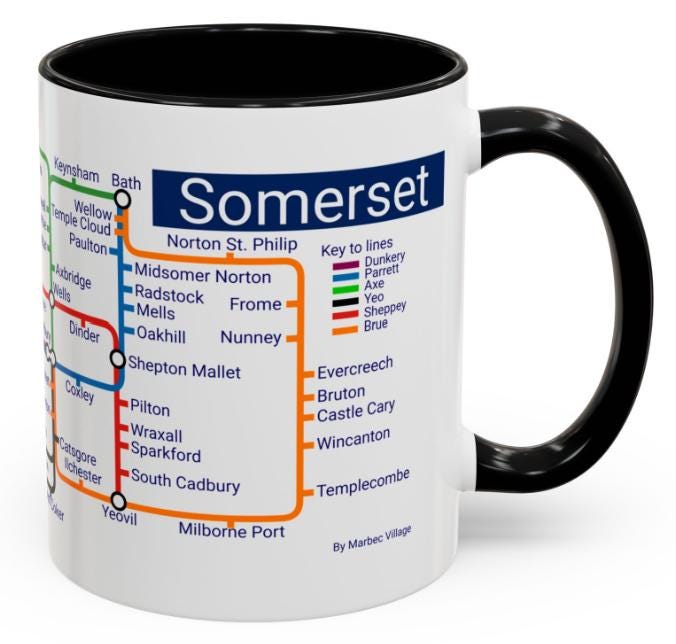 Somerset Metro Mug: 11oz Ceramic Coffee Cup