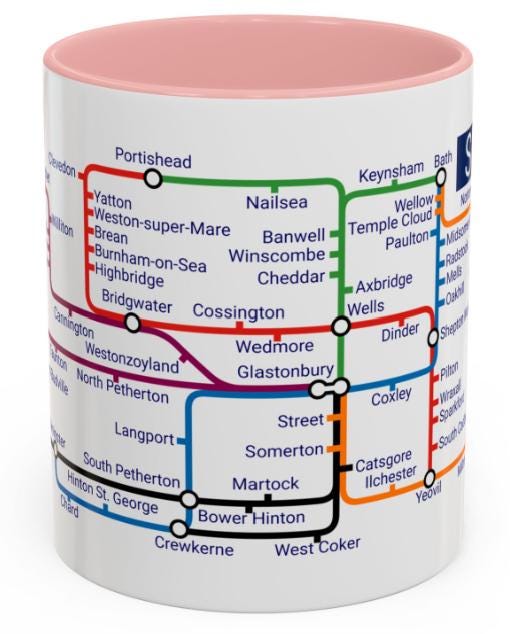 Somerset Metro Mug: 11oz Ceramic Coffee Cup