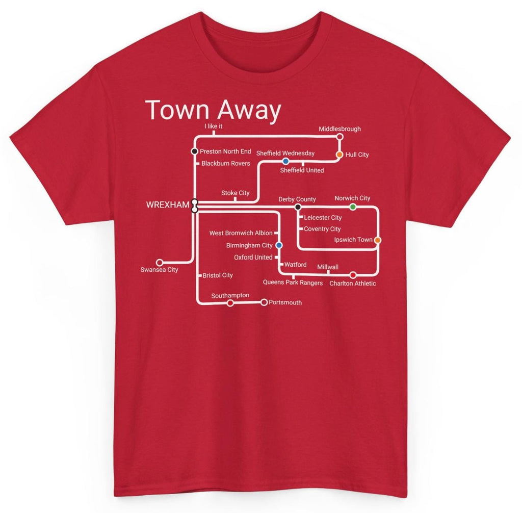 Wrexham Away T-Shirt: 25/26 Season Fan Apparel