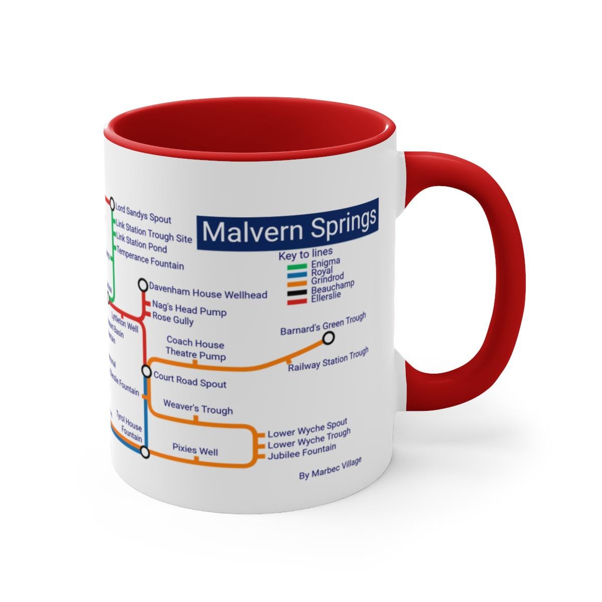 Malvern Springs Metro Mug: Explore the Waters of Worcestershire